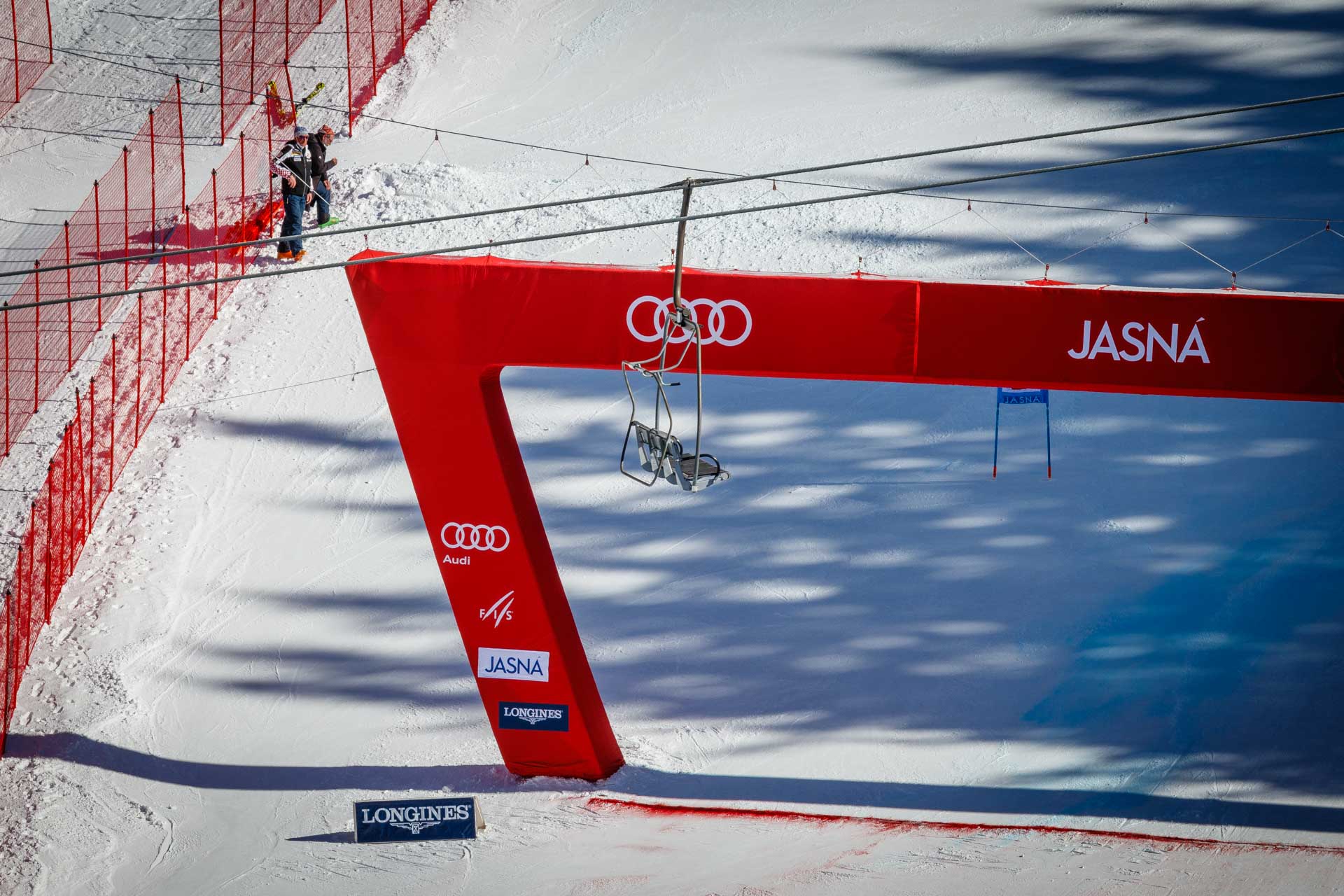 Cieľová rovina Audi fis ski World cup